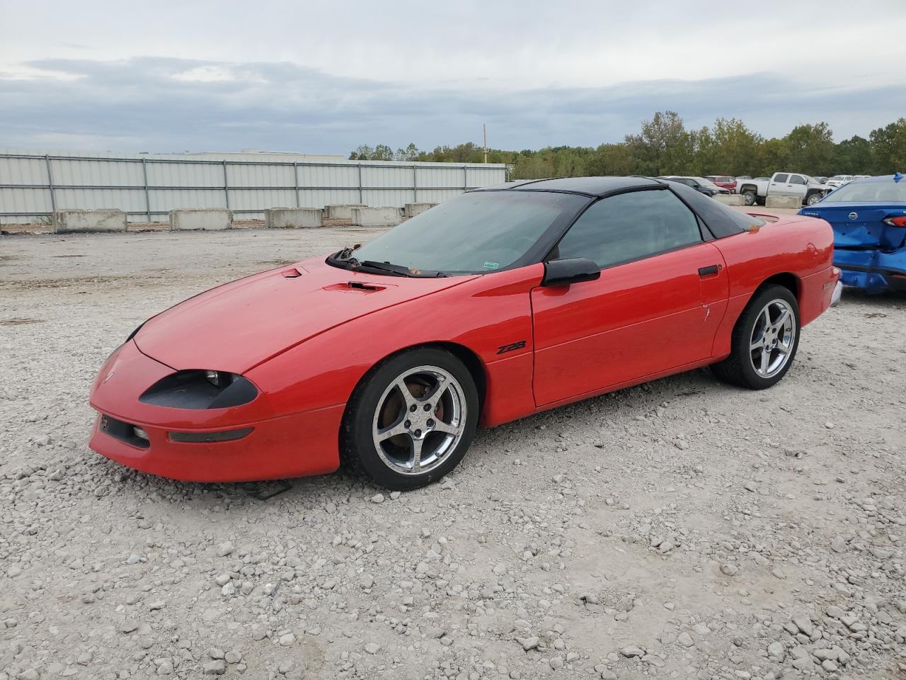 1997 Chevrolet Camaro Z28 Red vin: 2G1FP22P1V2113188