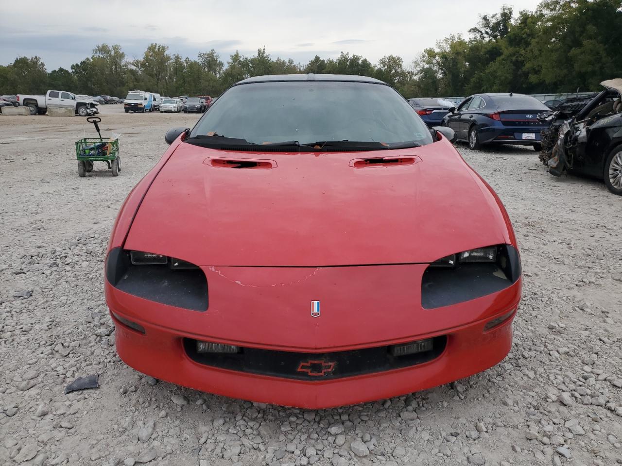 1997 Chevrolet Camaro Z28 Red vin: 2G1FP22P1V2113188