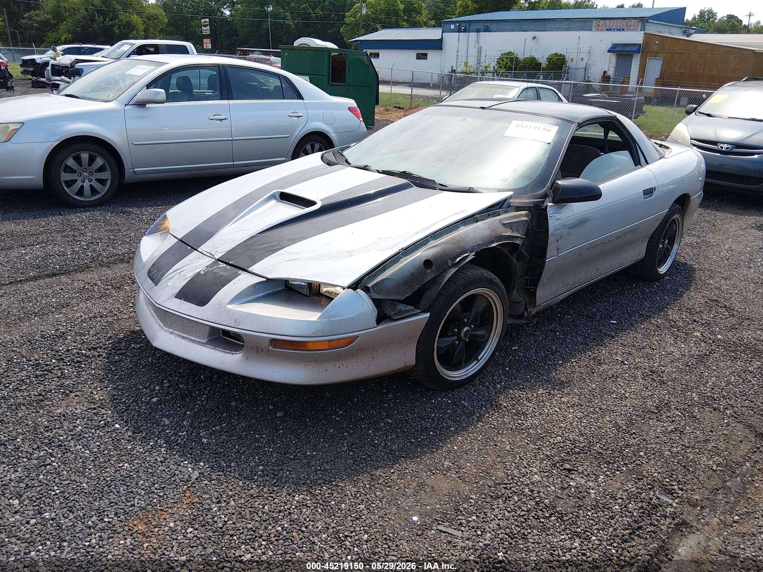 1997 Chevrolet Camaro Z28 Silver vin: 2G1FP22P1V2148507