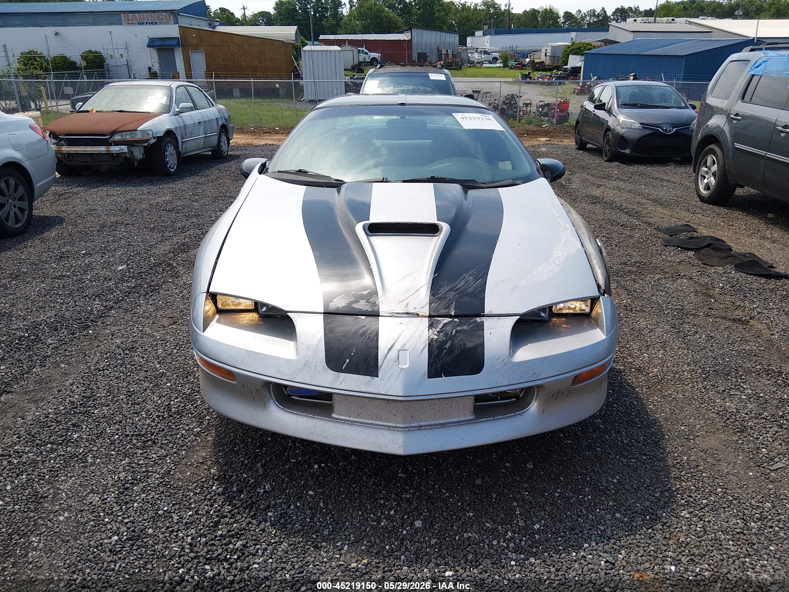 1997 Chevrolet Camaro Z28 Silver vin: 2G1FP22P1V2148507