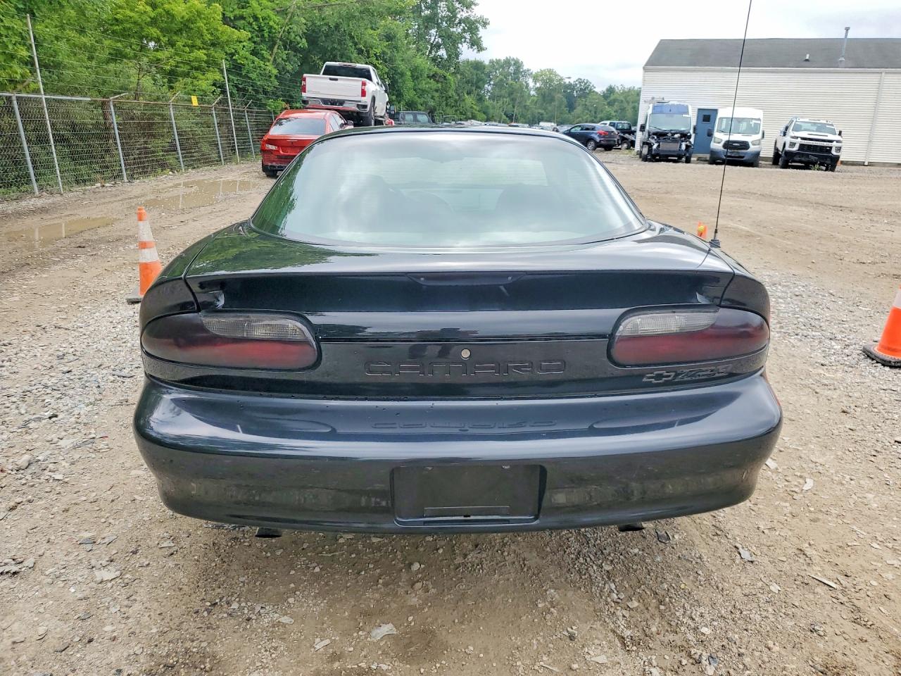 1995 Chevrolet Camaro Z28 Black vin: 2G1FP22P2S2147331