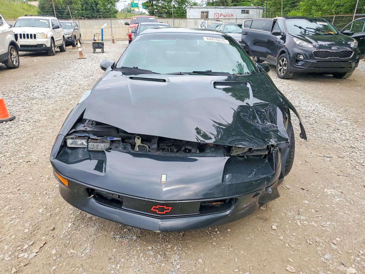 1995 Chevrolet Camaro Z28 Black vin: 2G1FP22P2S2147331