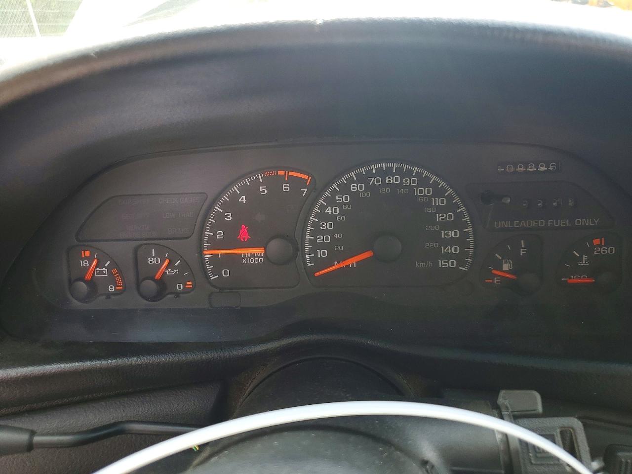 1995 Chevrolet Camaro Z28 Black vin: 2G1FP22P2S2147331