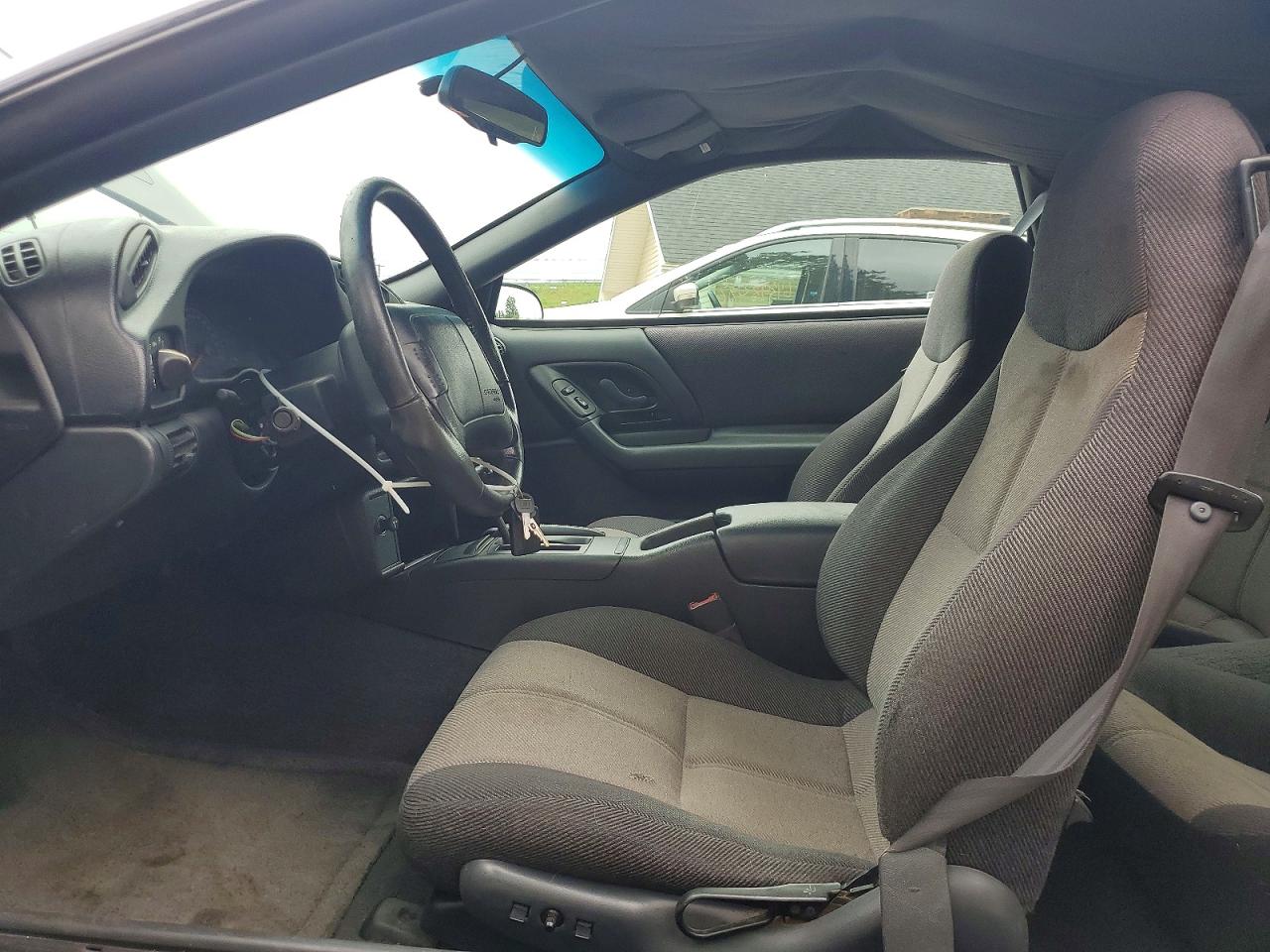 1995 Chevrolet Camaro Z28 Black vin: 2G1FP22P2S2147331