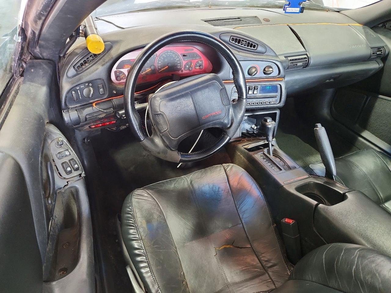 1996 Chevrolet Camaro Z28 Black vin: 2G1FP22P2T2147704