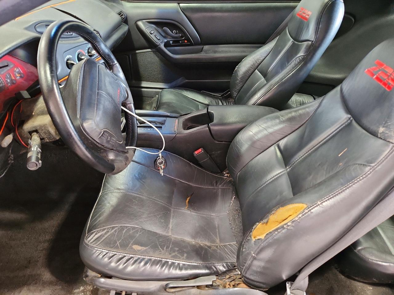 1996 Chevrolet Camaro Z28 Black vin: 2G1FP22P2T2147704