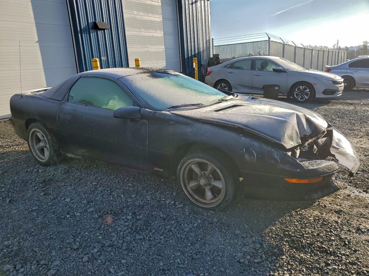 1997 Chevrolet Camaro Z28 Black vin: 2G1FP22P2V2113779