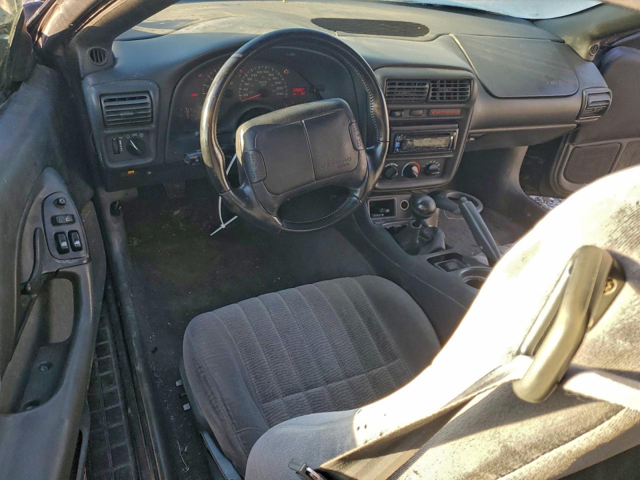 1997 Chevrolet Camaro Z28 Black vin: 2G1FP22P2V2113779