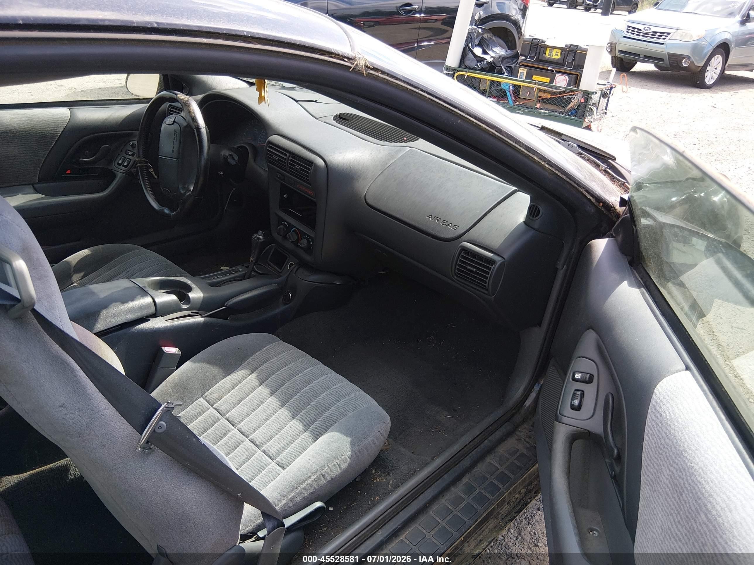 1997 Chevrolet Camaro Z28 Black vin: 2G1FP22P2V2117766