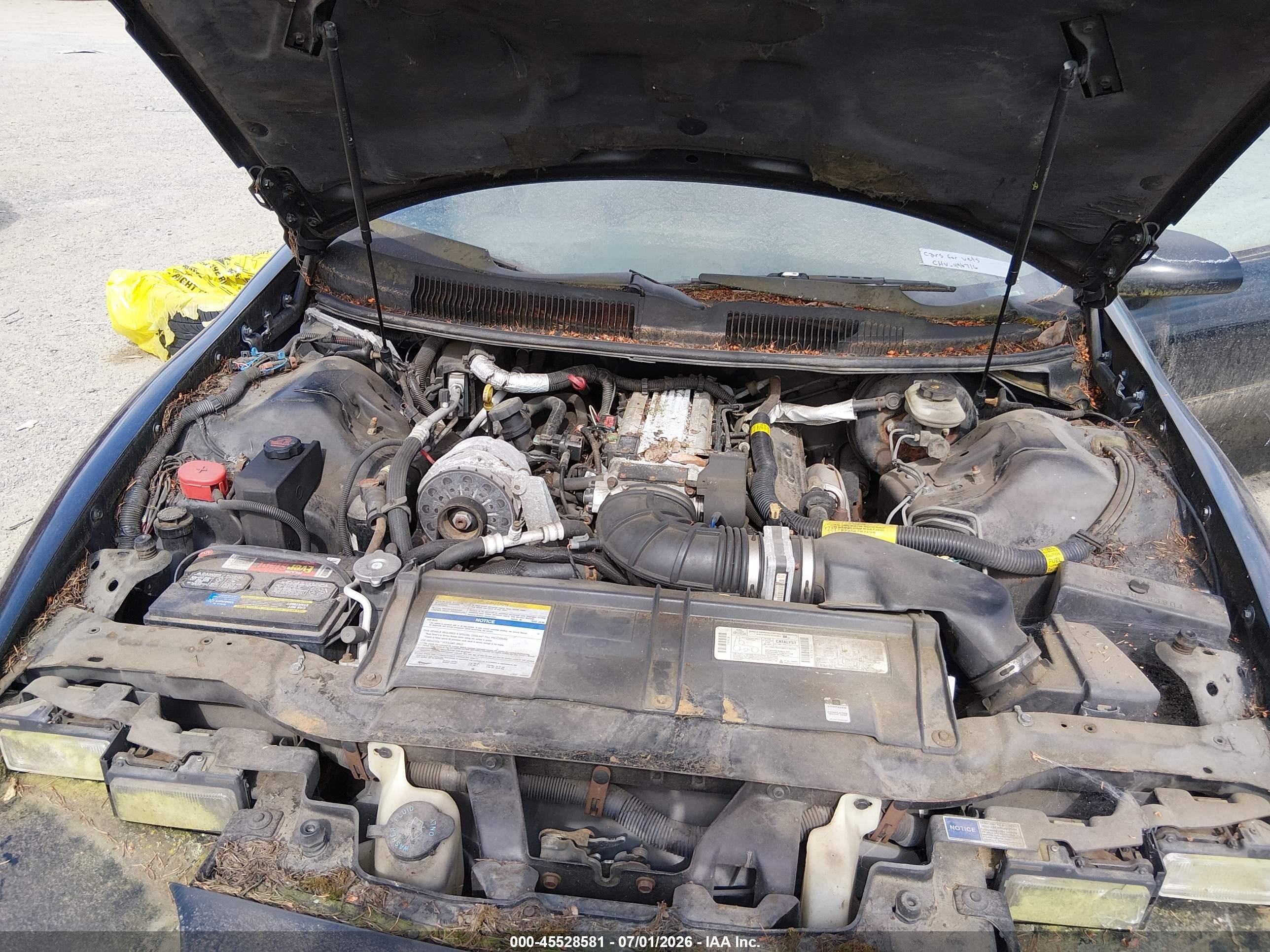1997 Chevrolet Camaro Z28 Black vin: 2G1FP22P2V2117766
