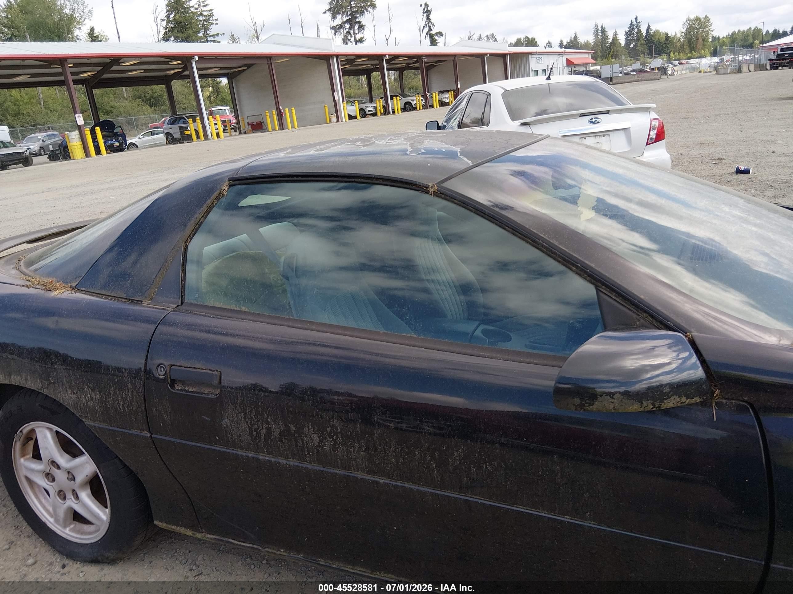 1997 Chevrolet Camaro Z28 Black vin: 2G1FP22P2V2117766
