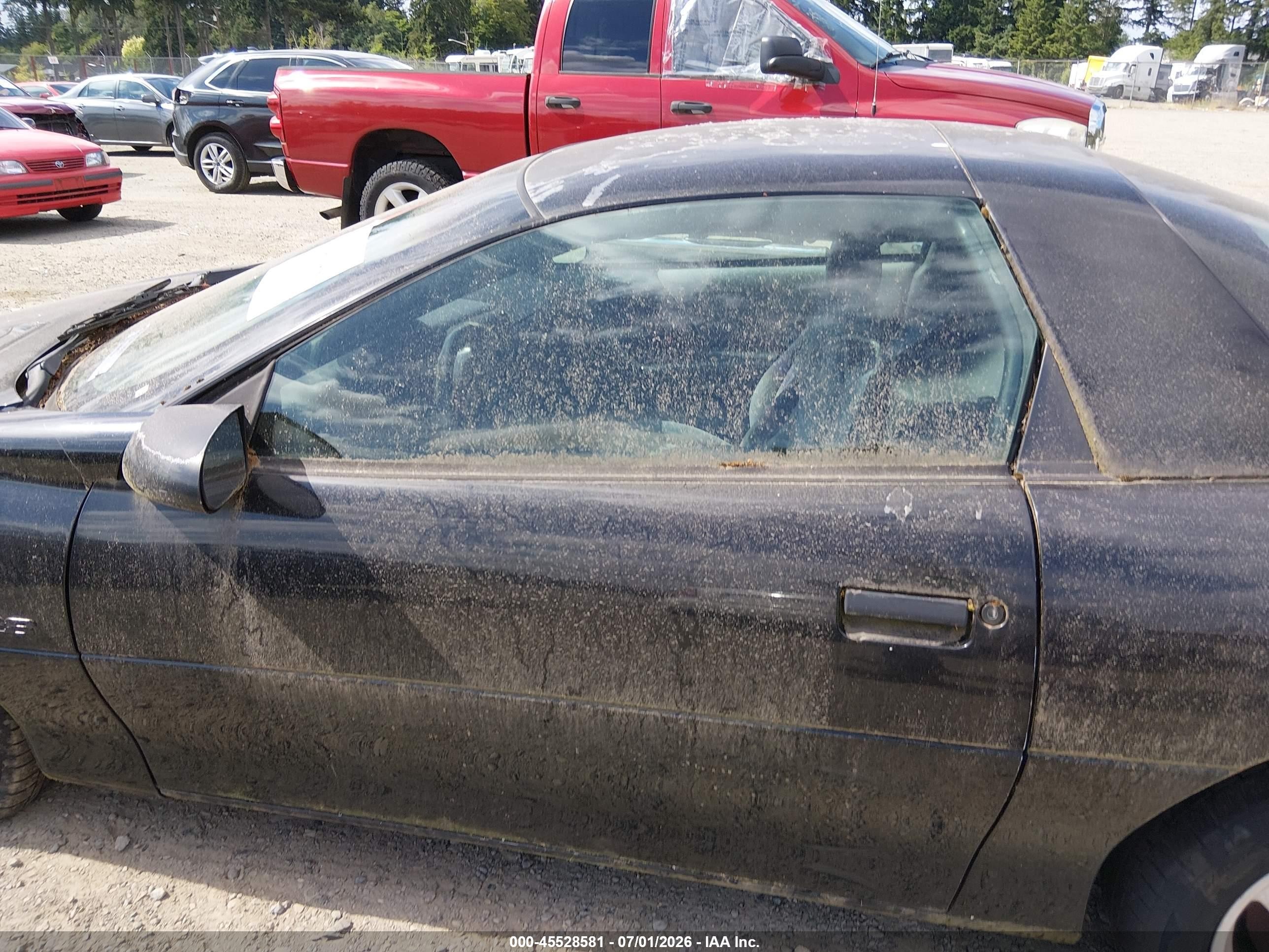 1997 Chevrolet Camaro Z28 Black vin: 2G1FP22P2V2117766
