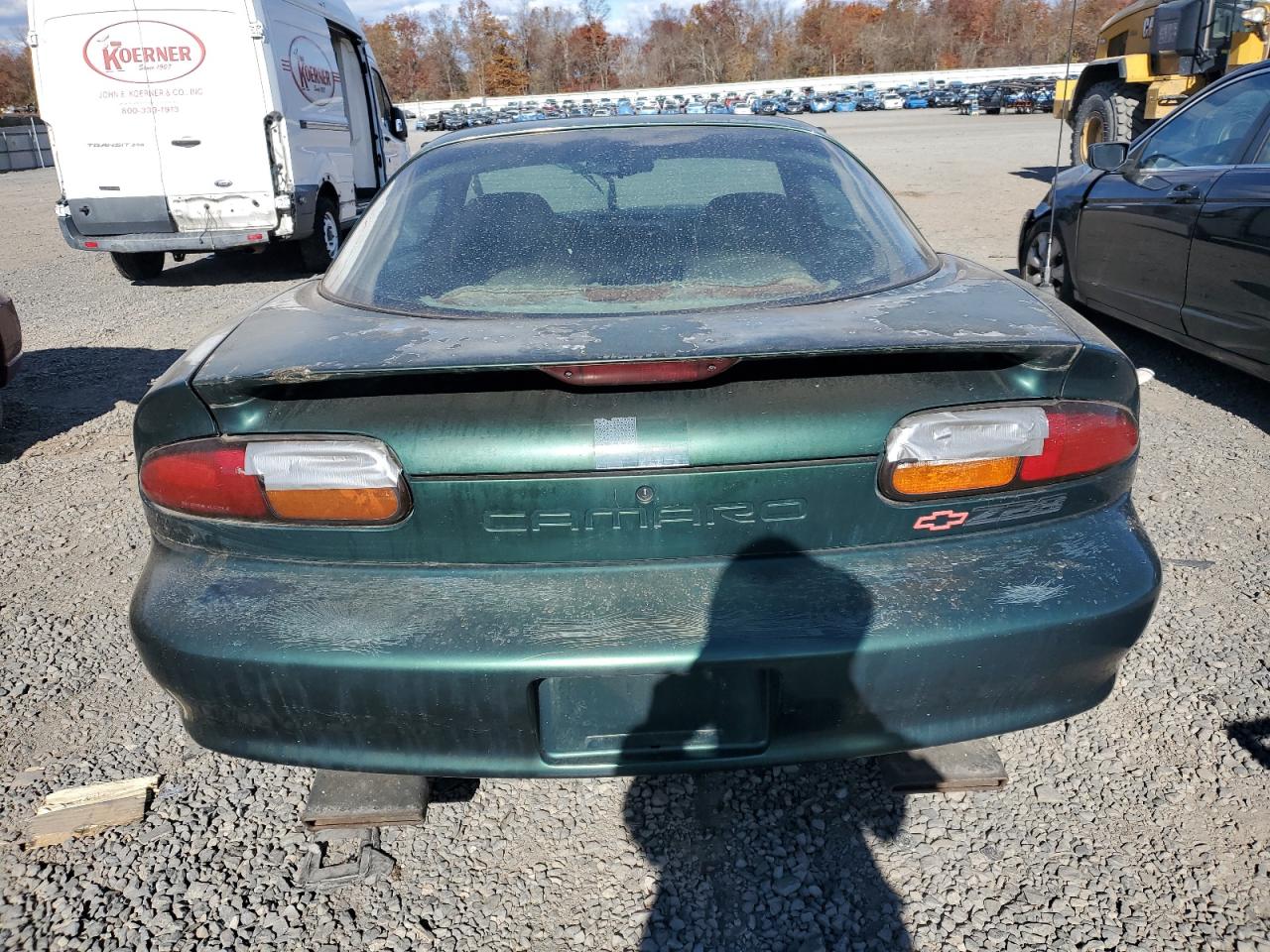 1997 Chevrolet Camaro Z28 Green vin: 2G1FP22P2V2119047