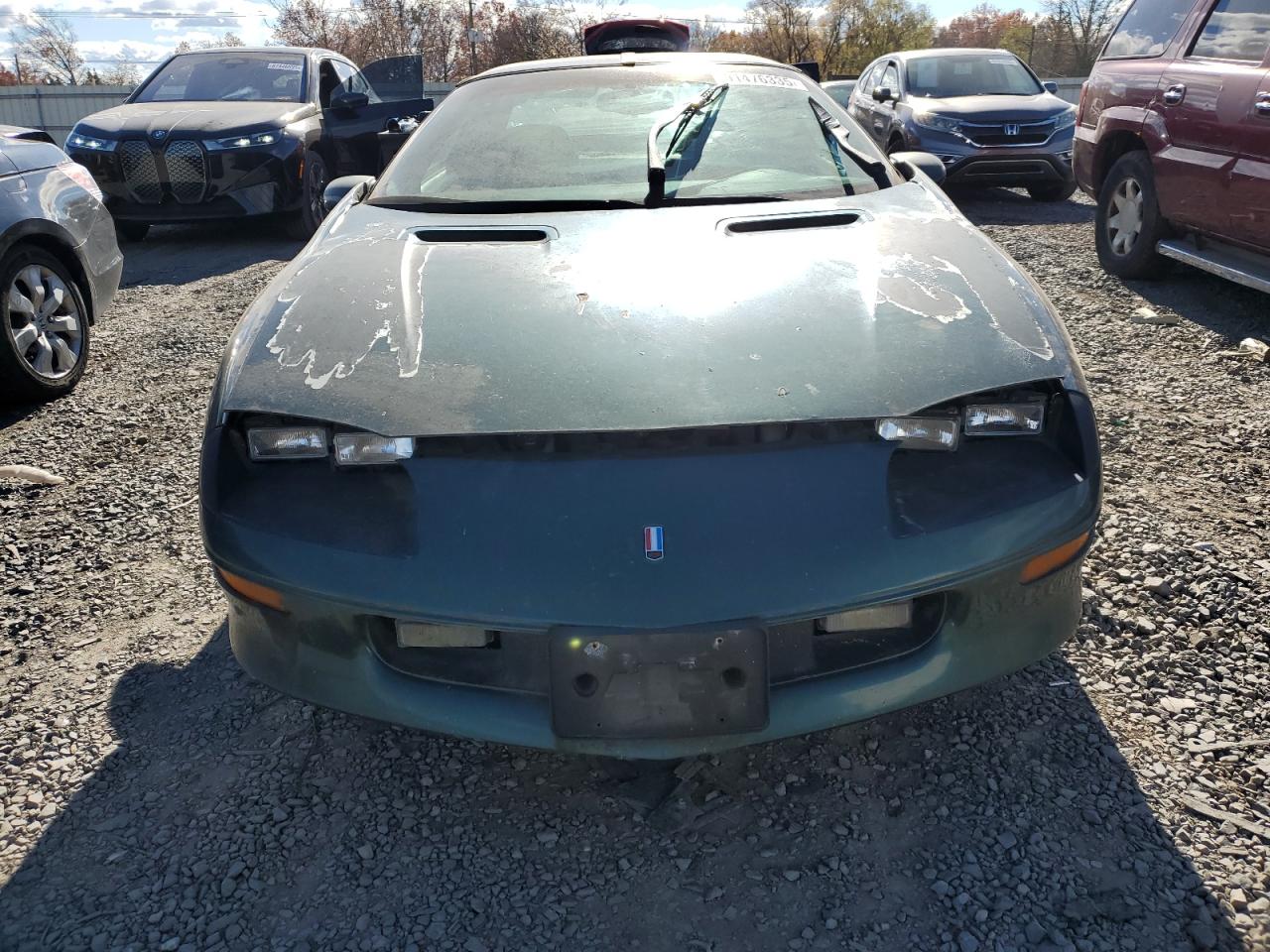1997 Chevrolet Camaro Z28 Green vin: 2G1FP22P2V2119047