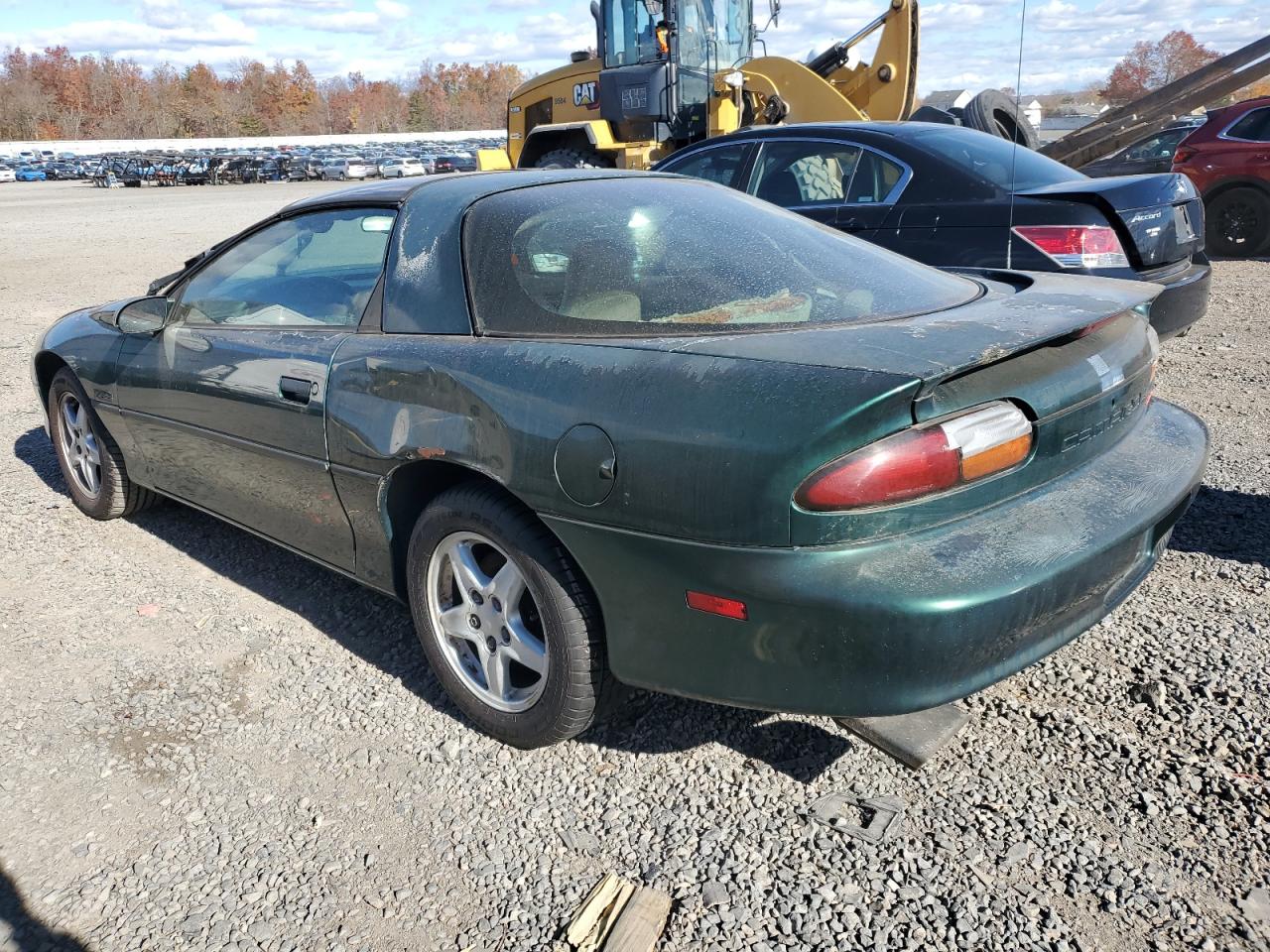 1997 Chevrolet Camaro Z28 Green vin: 2G1FP22P2V2119047