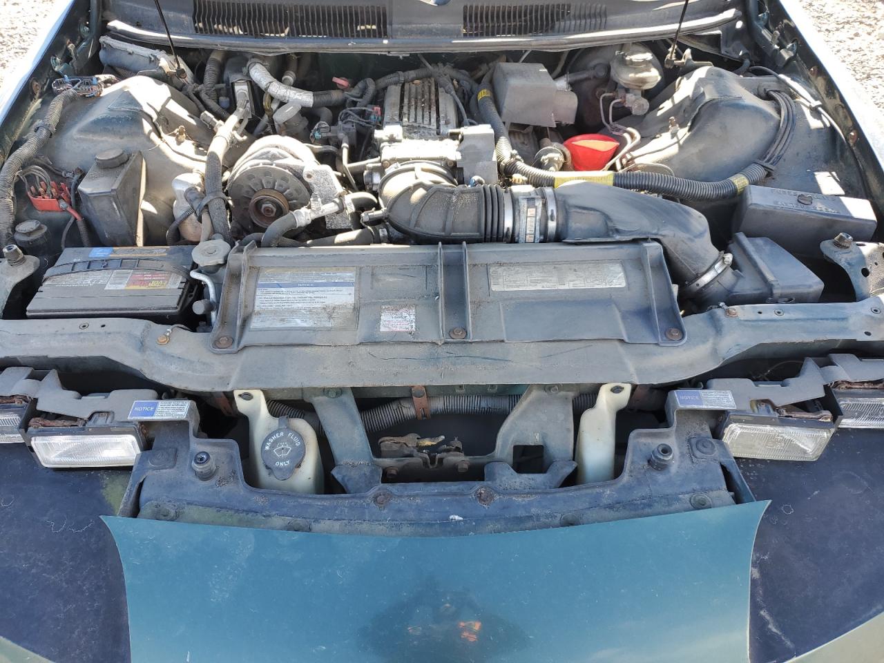 1997 Chevrolet Camaro Z28 Green vin: 2G1FP22P2V2119047