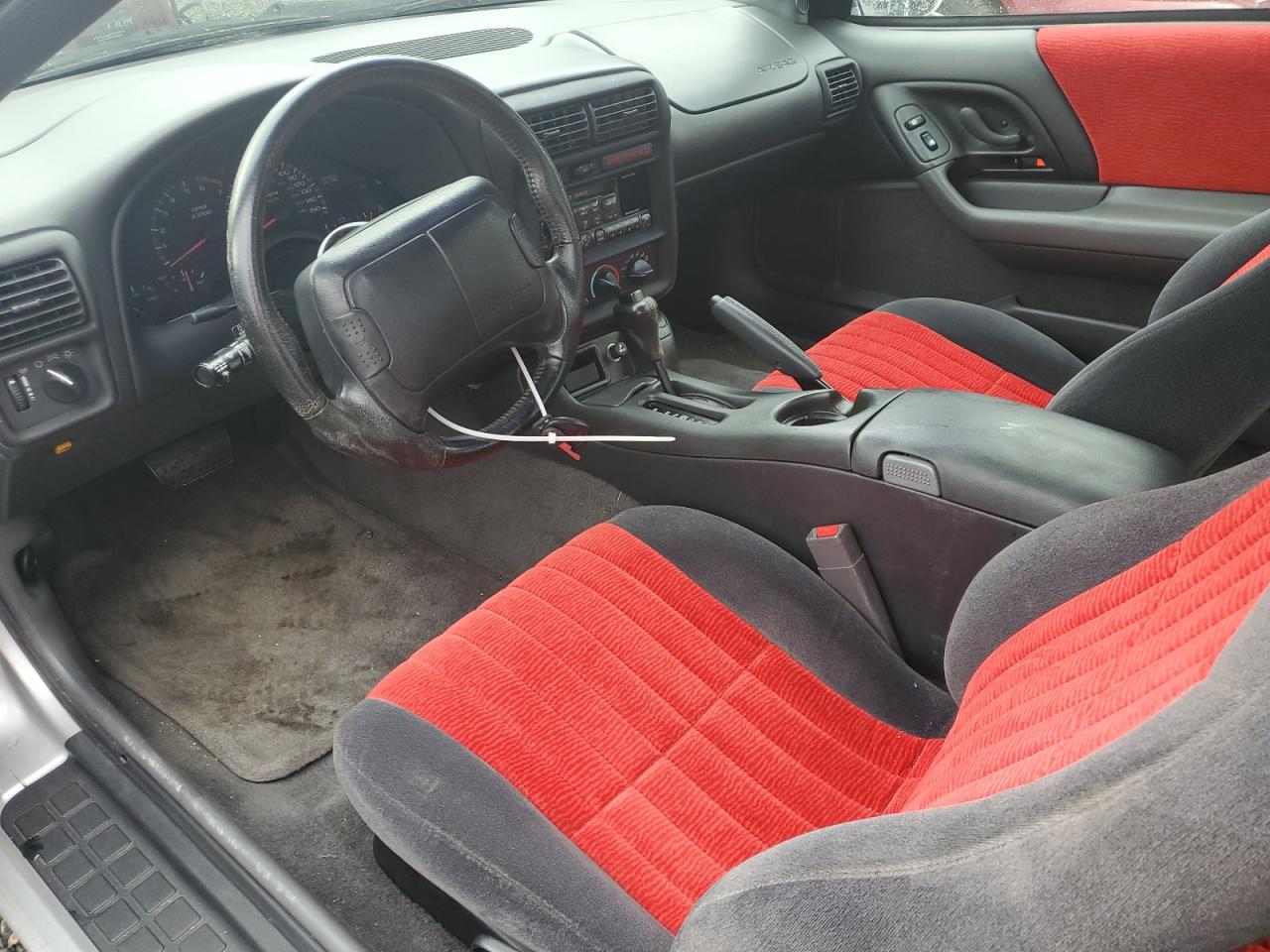 1997 Chevrolet Camaro Z28 Silver vin: 2G1FP22P3V2143714
