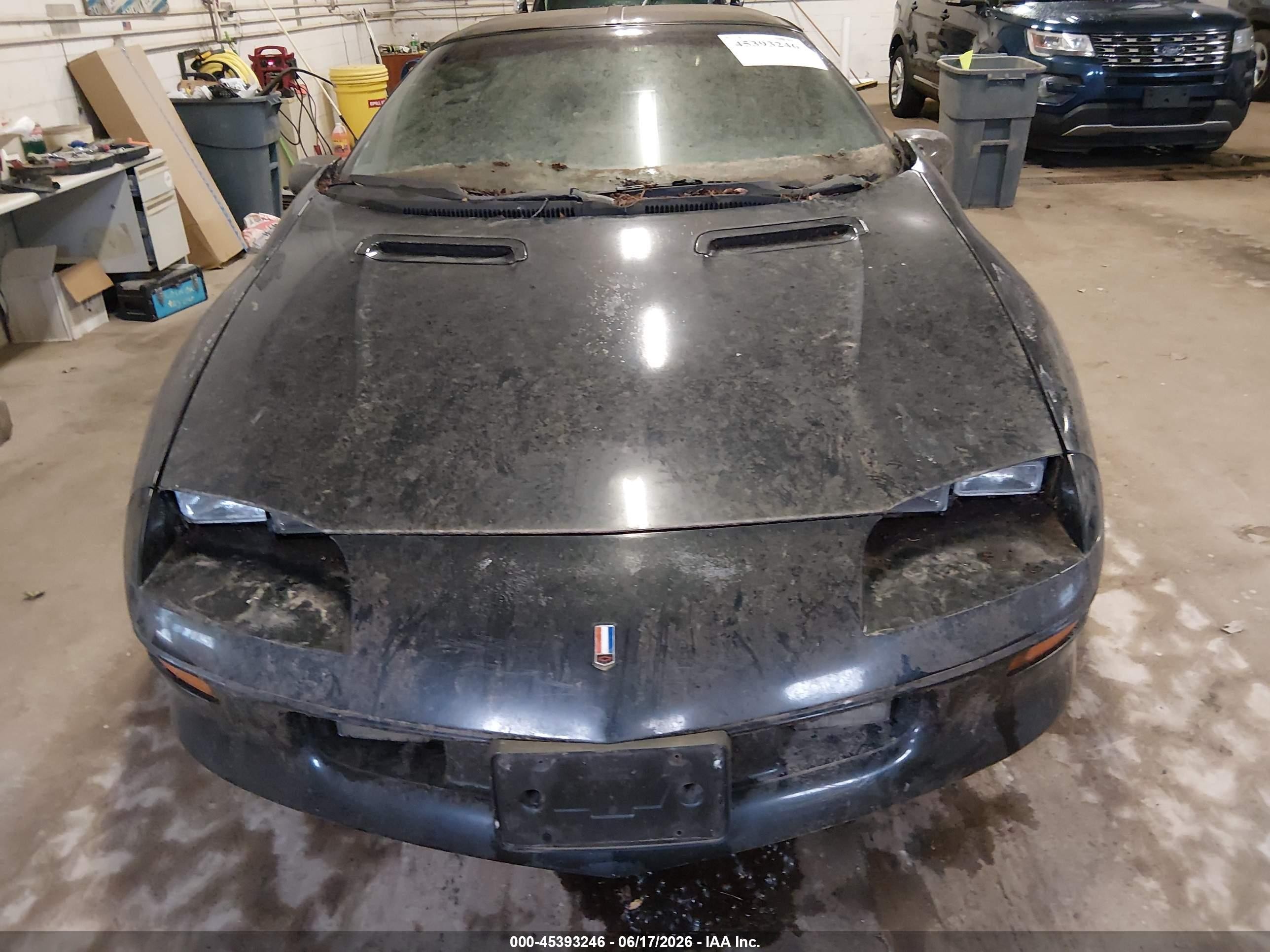 1996 Chevrolet Camaro Z28 Black vin: 2G1FP22P4T2103042