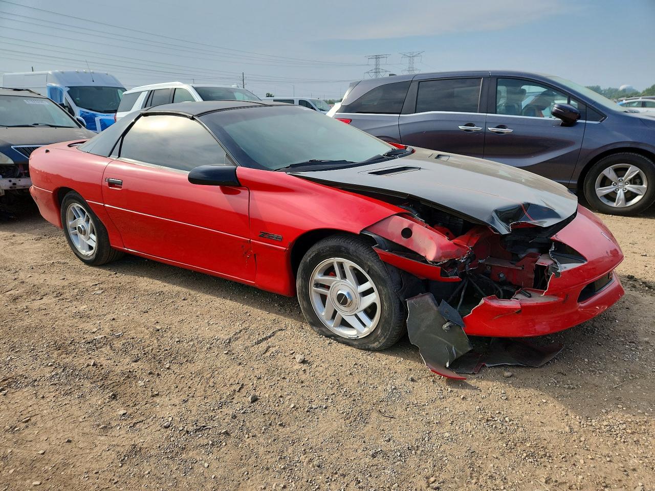 1996 Chevrolet Camaro Z28 Красный vin: 2G1FP22P4T2104627
