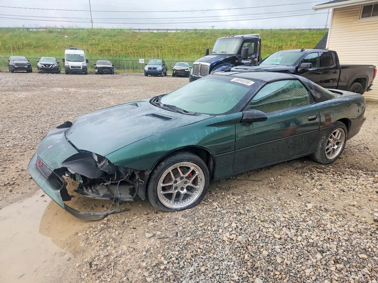 1996 Chevrolet Camaro Z28 Green vin: 2G1FP22P4T2135831