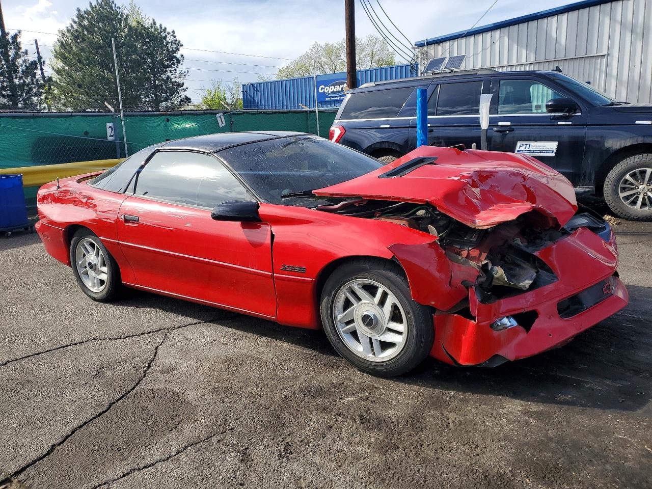 1995 Chevrolet Camaro Z28 Red vin: 2G1FP22P5S2181294