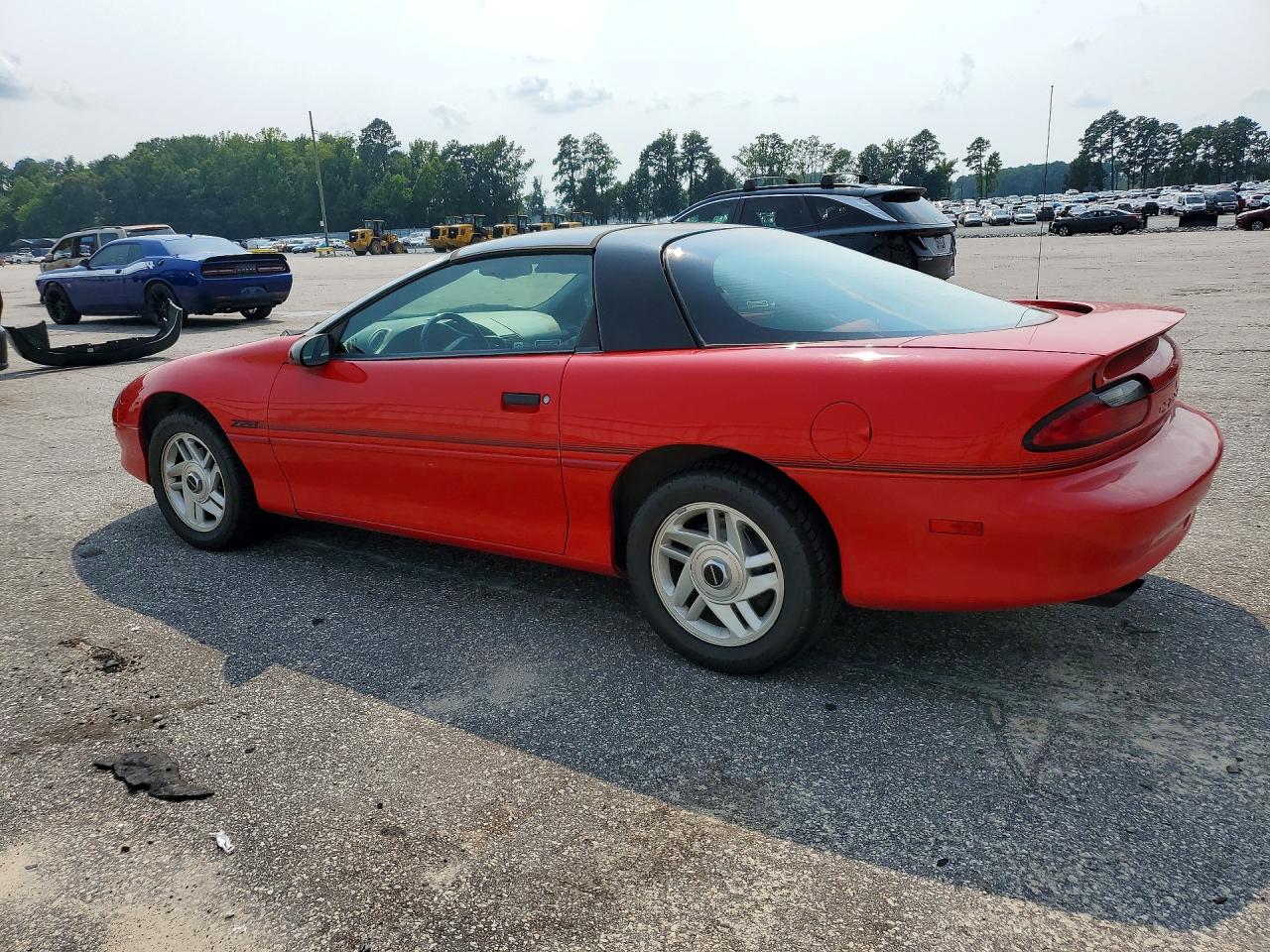 1995 Chevrolet Camaro Z28 Red vin: 2G1FP22P7S2101462