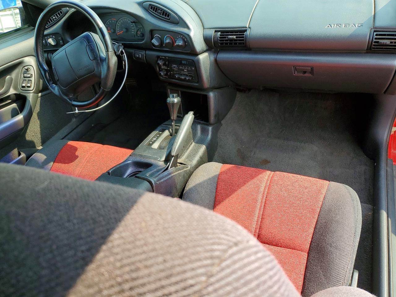 1995 Chevrolet Camaro Z28 Red vin: 2G1FP22P7S2101462