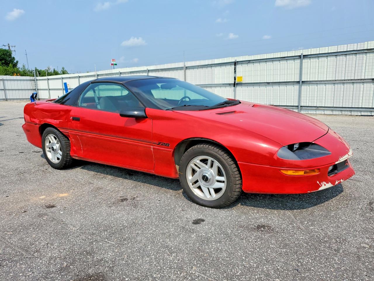 1995 Chevrolet Camaro Z28 Red vin: 2G1FP22P7S2101462