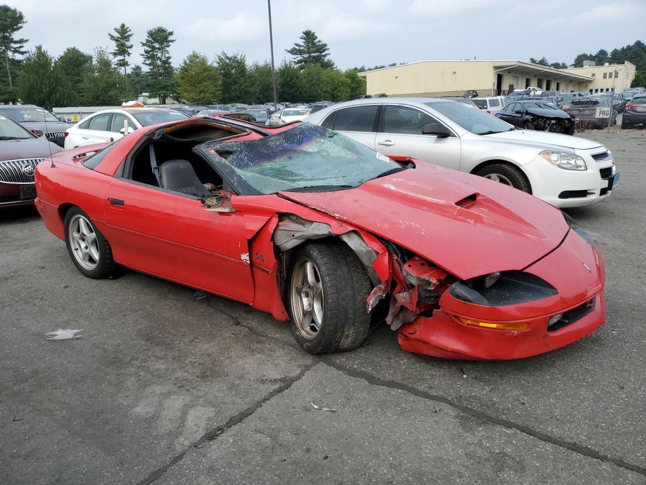 1997 Chevrolet Camaro Z28 Red vin: 2G1FP22P8V2121613