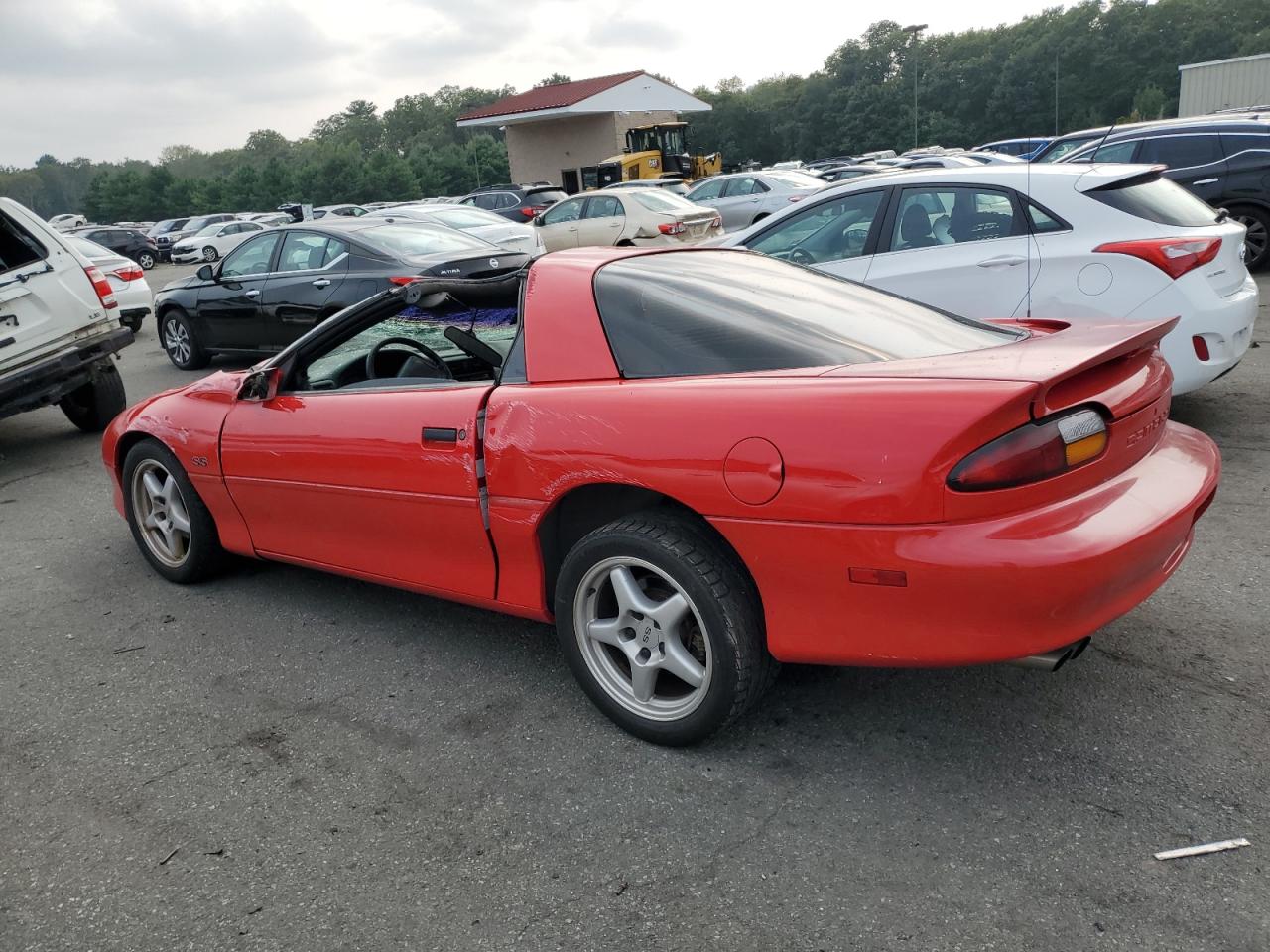 1997 Chevrolet Camaro Z28 Red vin: 2G1FP22P8V2121613