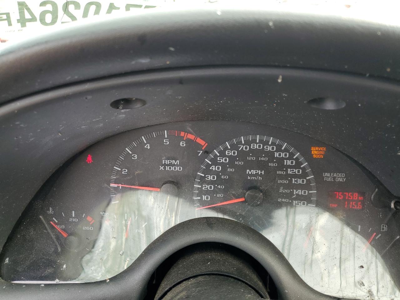 1997 Chevrolet Camaro Z28 Red vin: 2G1FP22P8V2121613