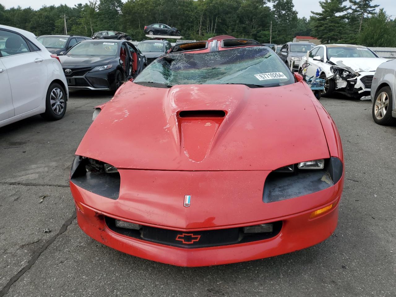 1997 Chevrolet Camaro Z28 Red vin: 2G1FP22P8V2121613