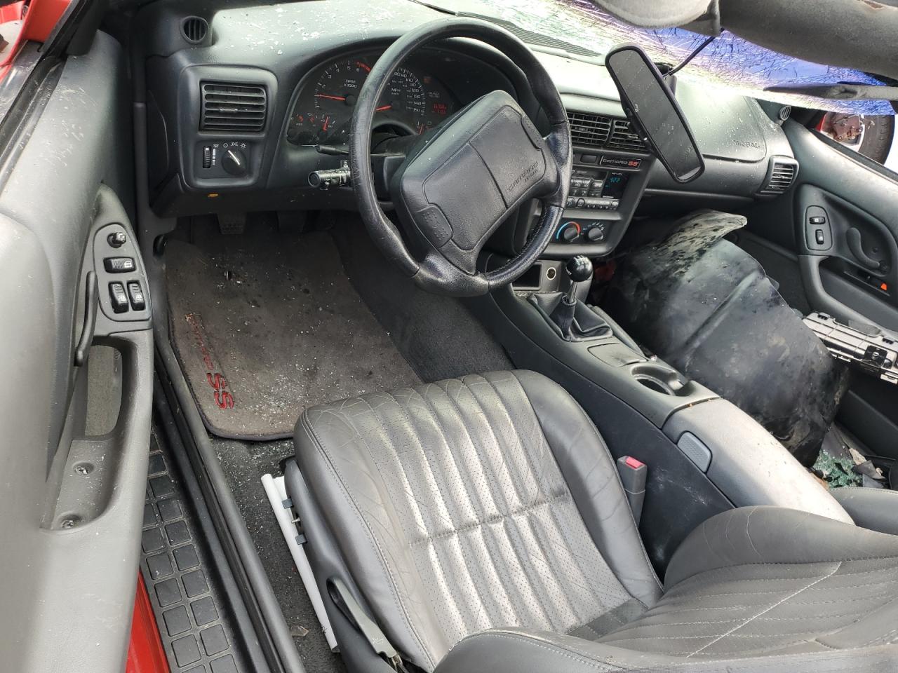 1997 Chevrolet Camaro Z28 Red vin: 2G1FP22P8V2121613