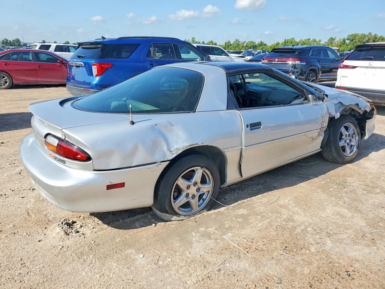 1997 Chevrolet Camaro Z28 Silver vin: 2G1FP22P8V2126049