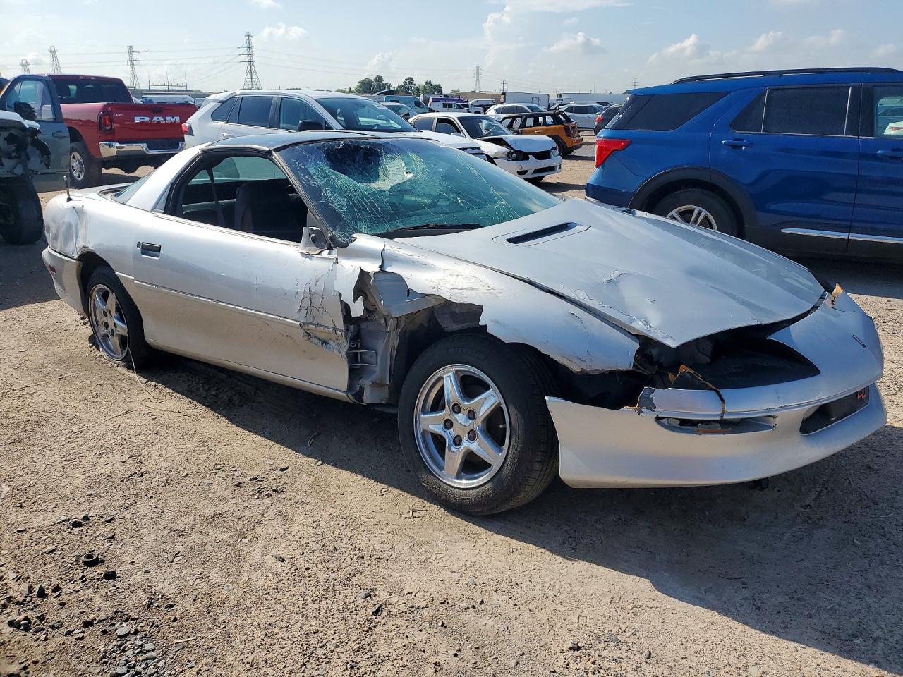 1997 Chevrolet Camaro Z28 Silver vin: 2G1FP22P8V2126049