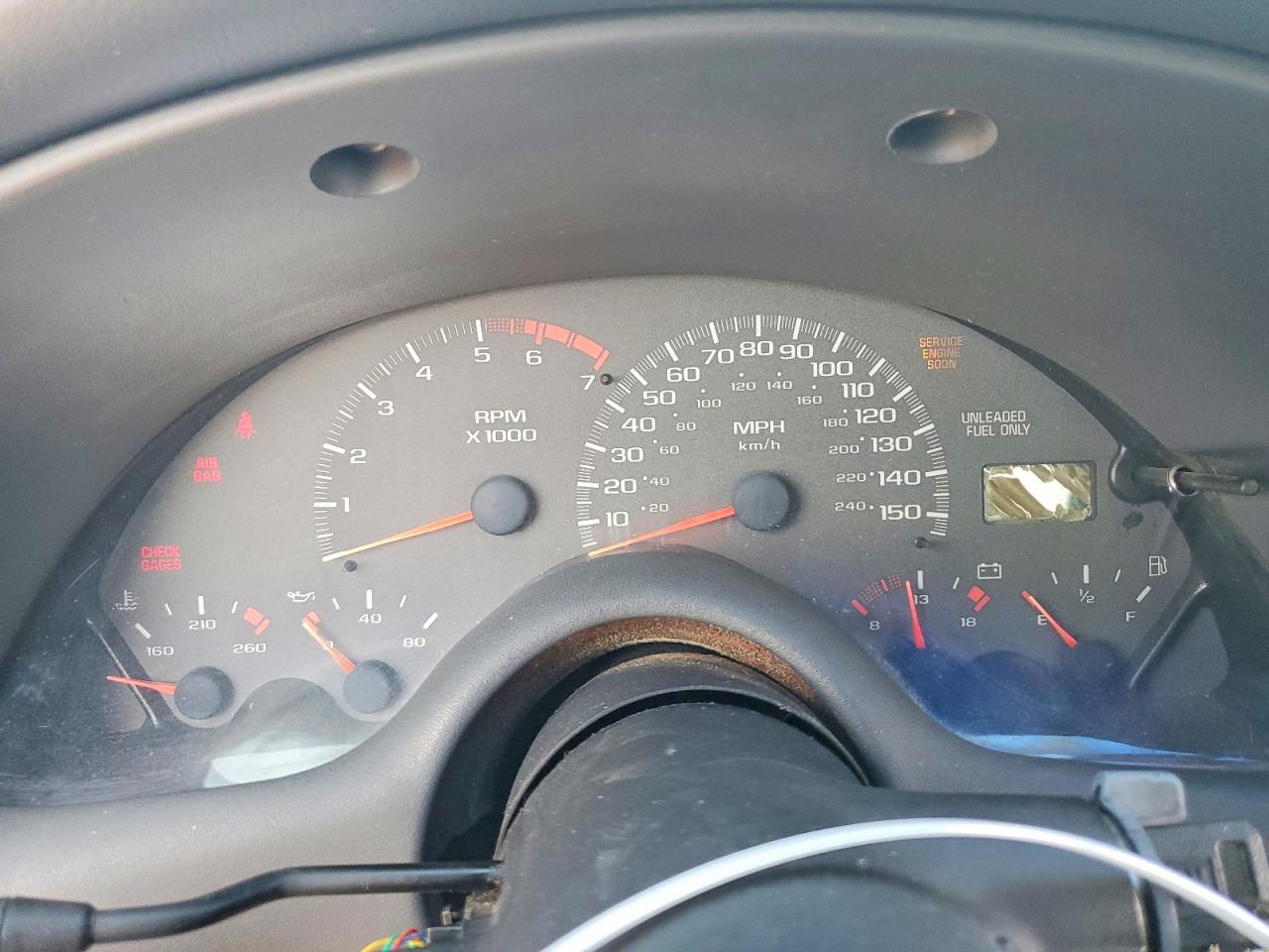 1997 Chevrolet Camaro Z28 Silver vin: 2G1FP22P8V2126049