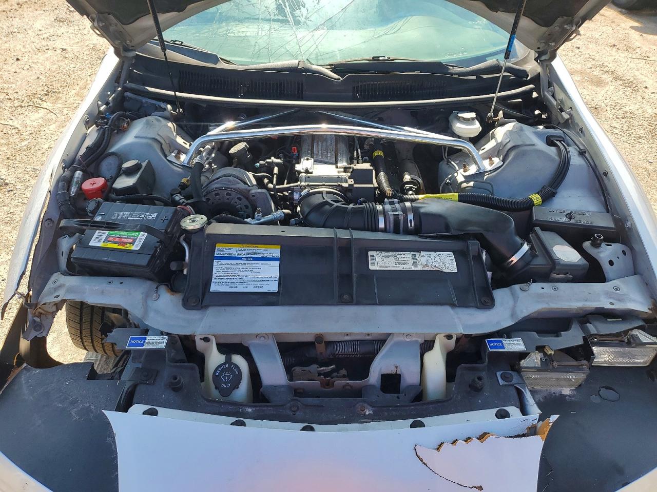 1997 Chevrolet Camaro Z28 Silver vin: 2G1FP22P8V2126049