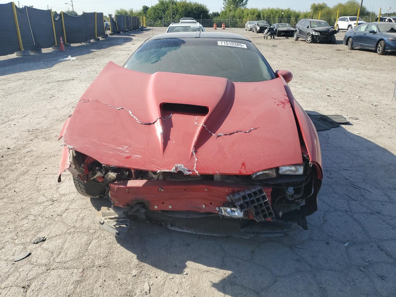 1997 Chevrolet Camaro Z28 Red vin: 2G1FP22P8V2133308