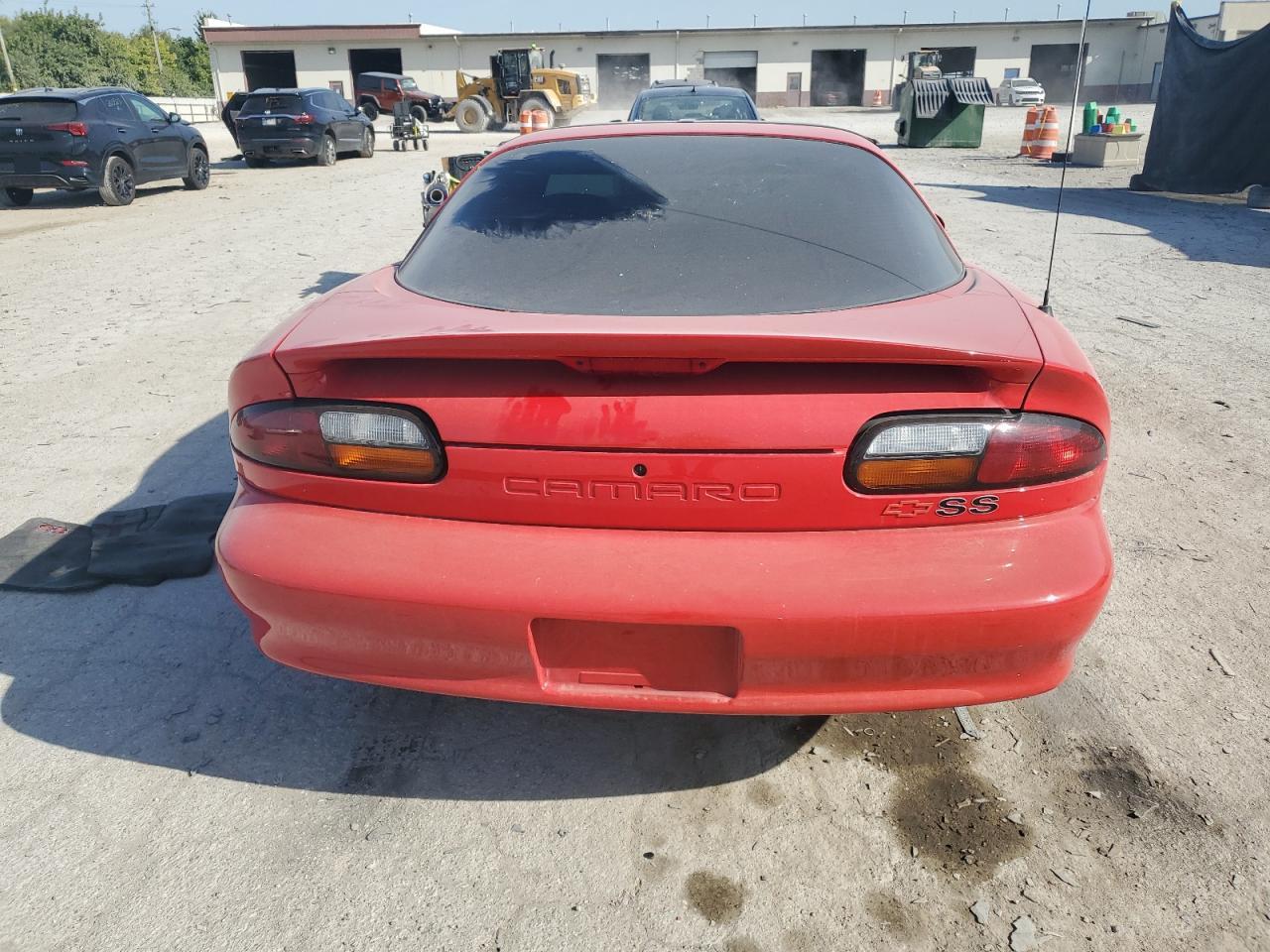 1997 Chevrolet Camaro Z28 Red vin: 2G1FP22P8V2133308