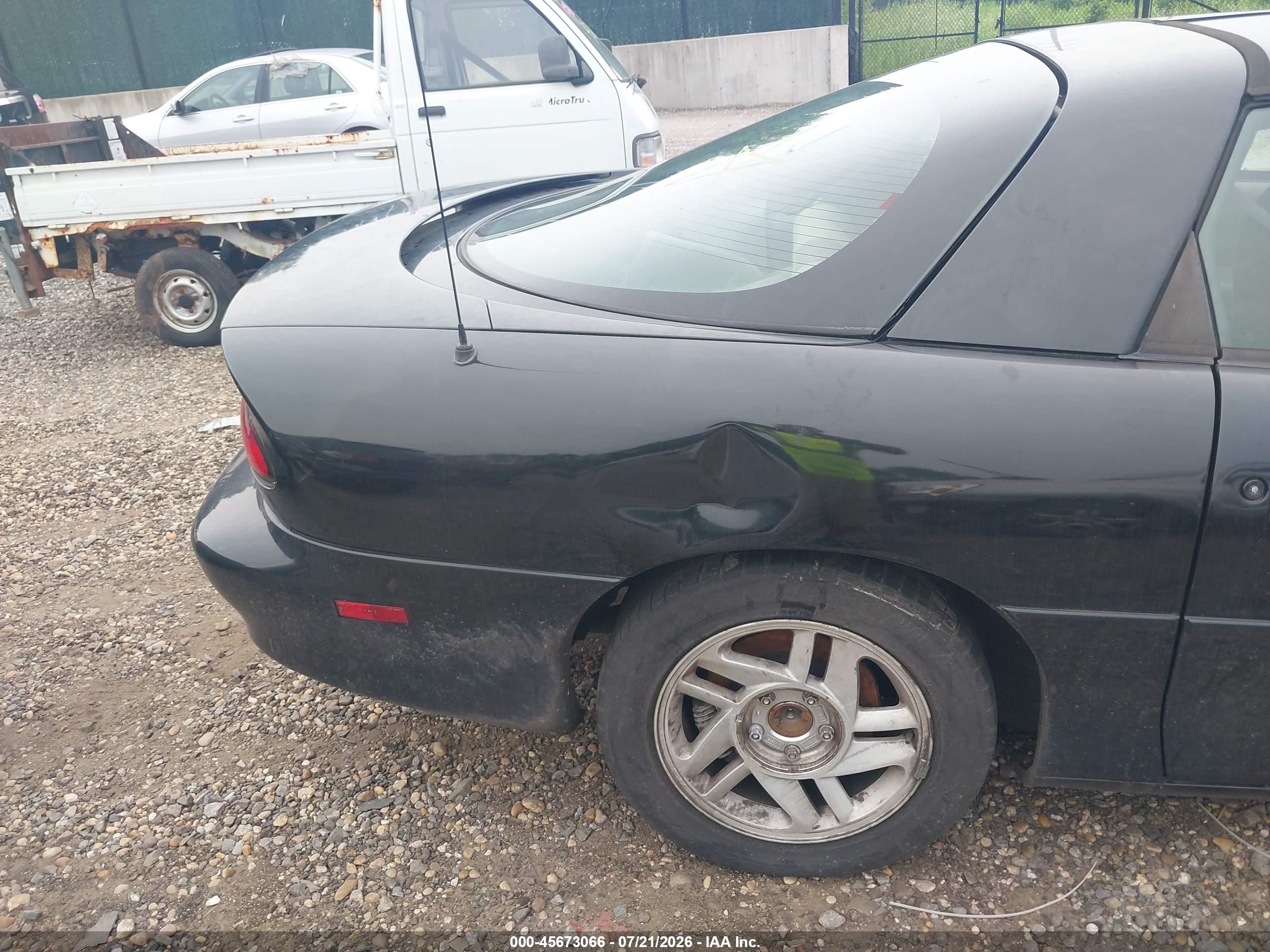 1994 Chevrolet Camaro Z28 Black vin: 2G1FP22PXR2124325