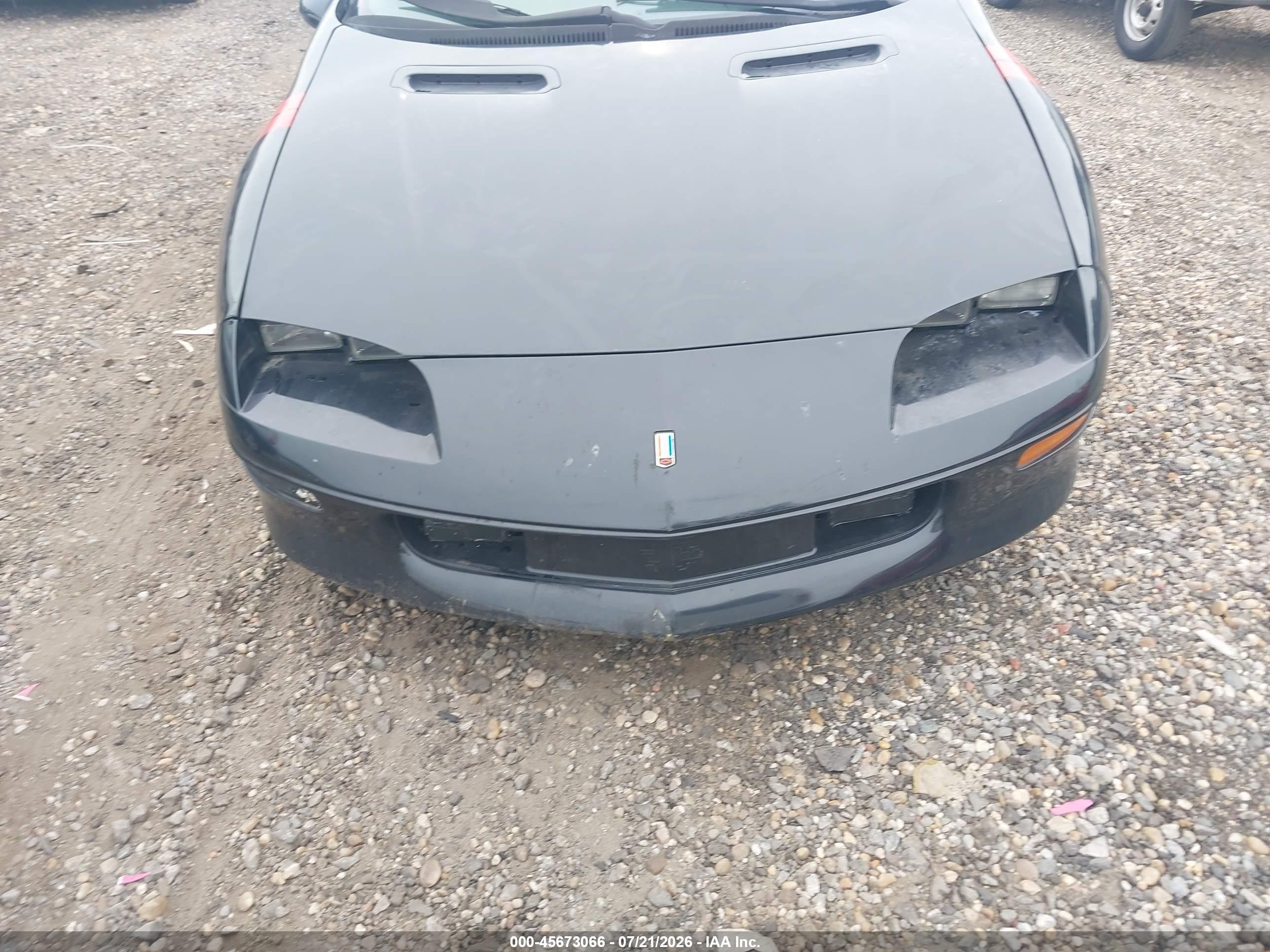 1994 Chevrolet Camaro Z28 Black vin: 2G1FP22PXR2124325