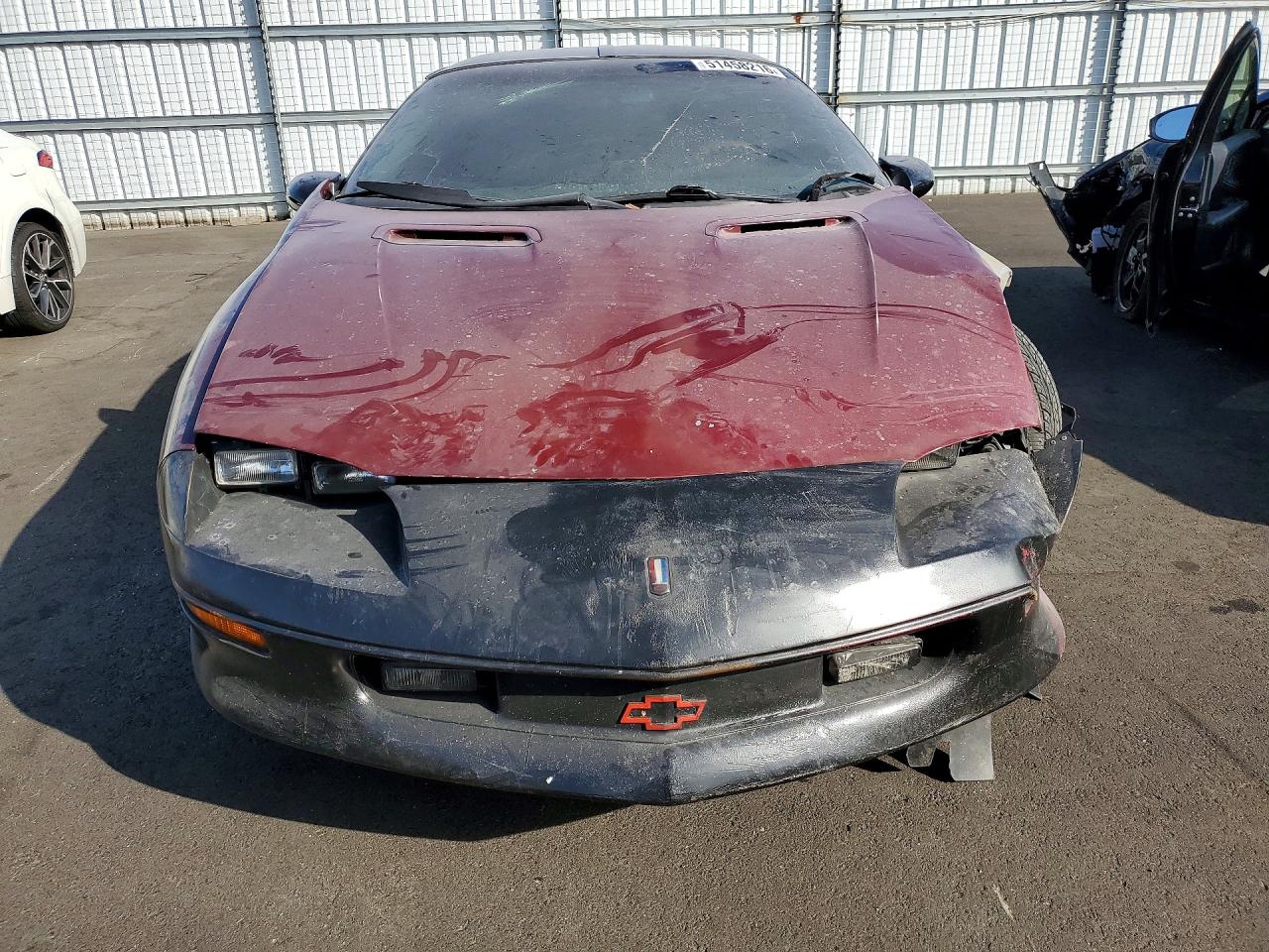 1995 Chevrolet Camaro Z28 Burgundy vin: 2G1FP22PXS2131636