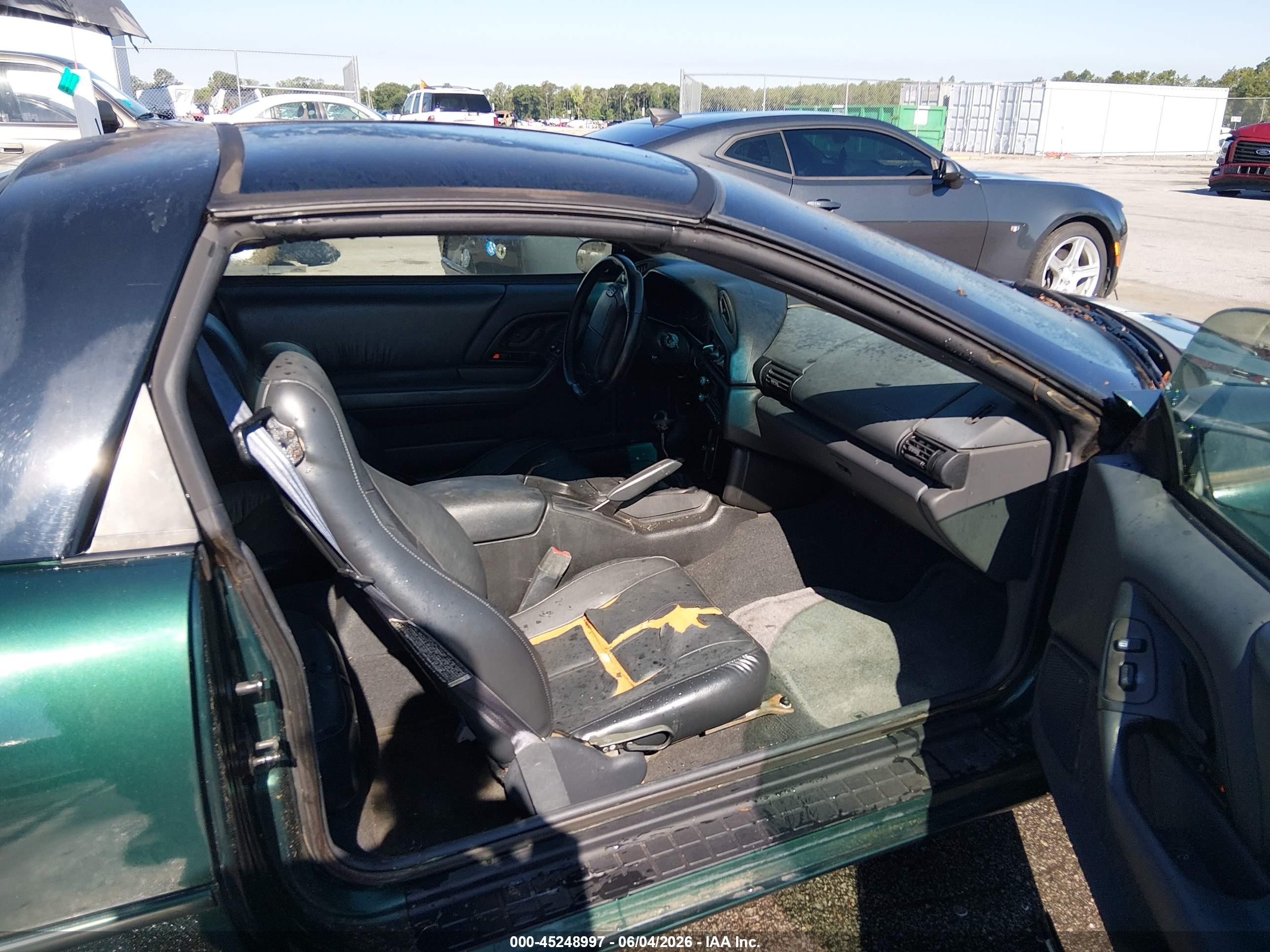 1995 Chevrolet Camaro Z28 Green vin: 2G1FP22PXS2226620