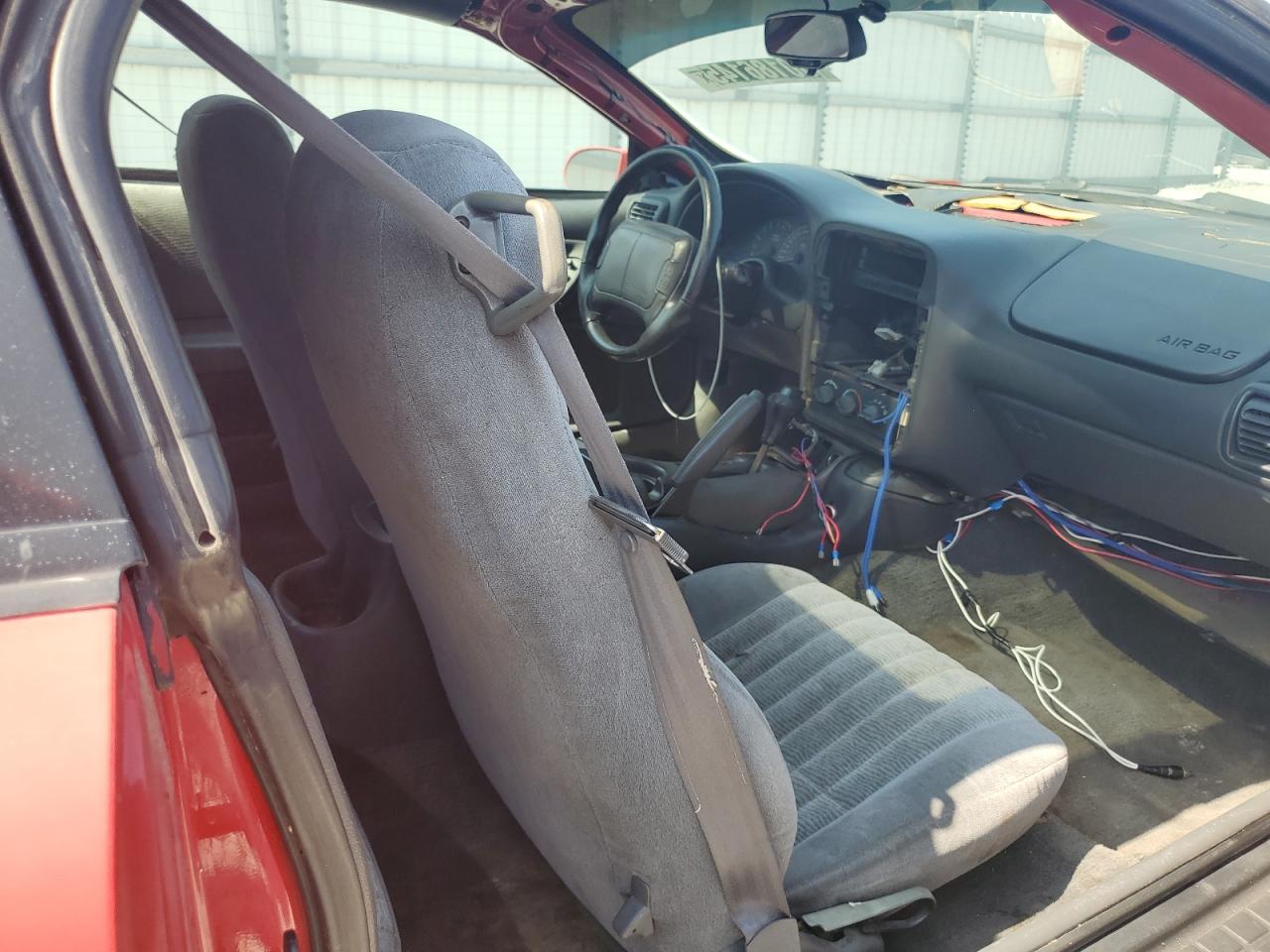 1997 Chevrolet Camaro Z28 Red vin: 2G1FP22PXV2145976
