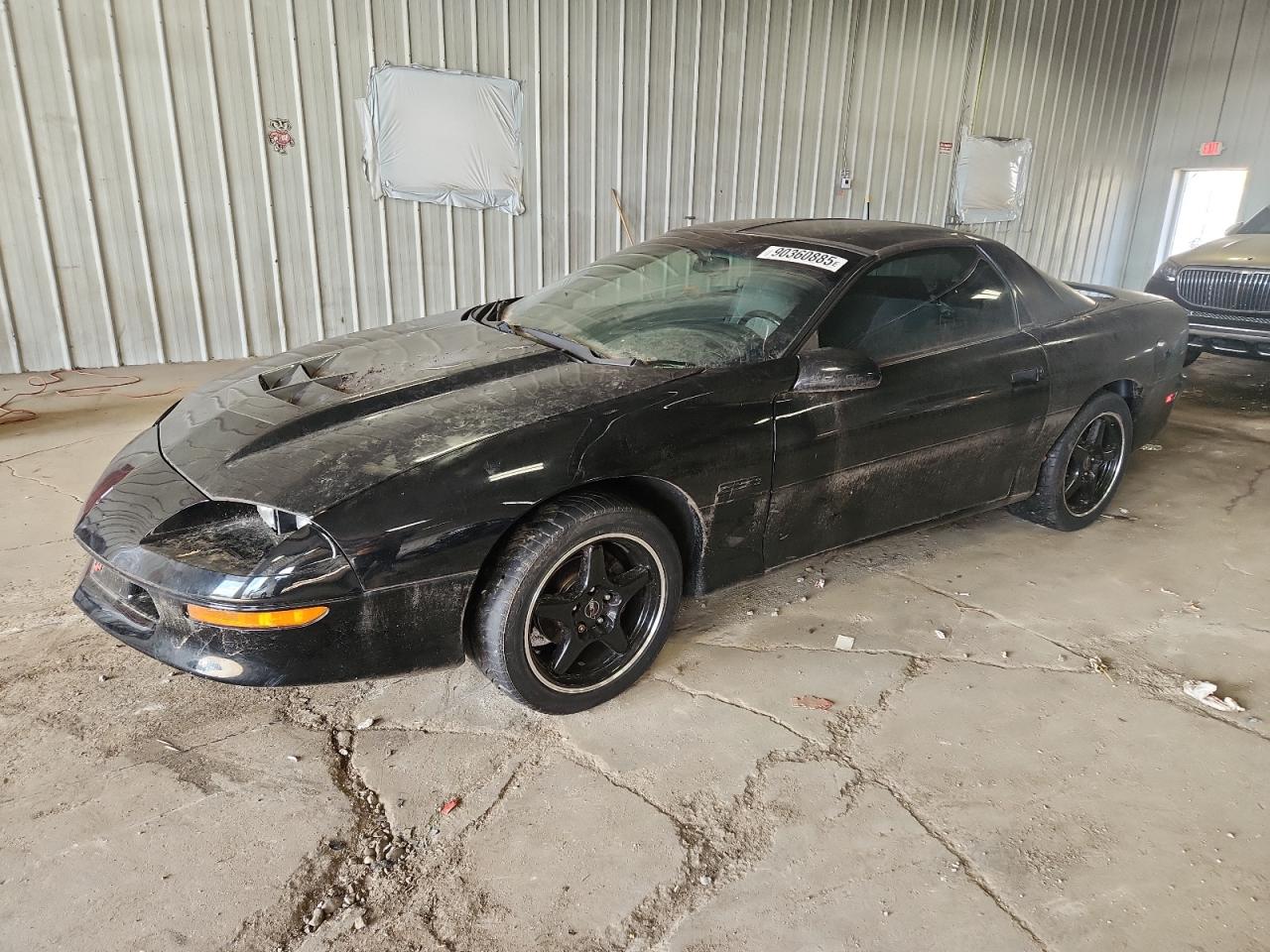 1997 Chevrolet Camaro Z28 Black vin: 2G1FP22PXV2158050