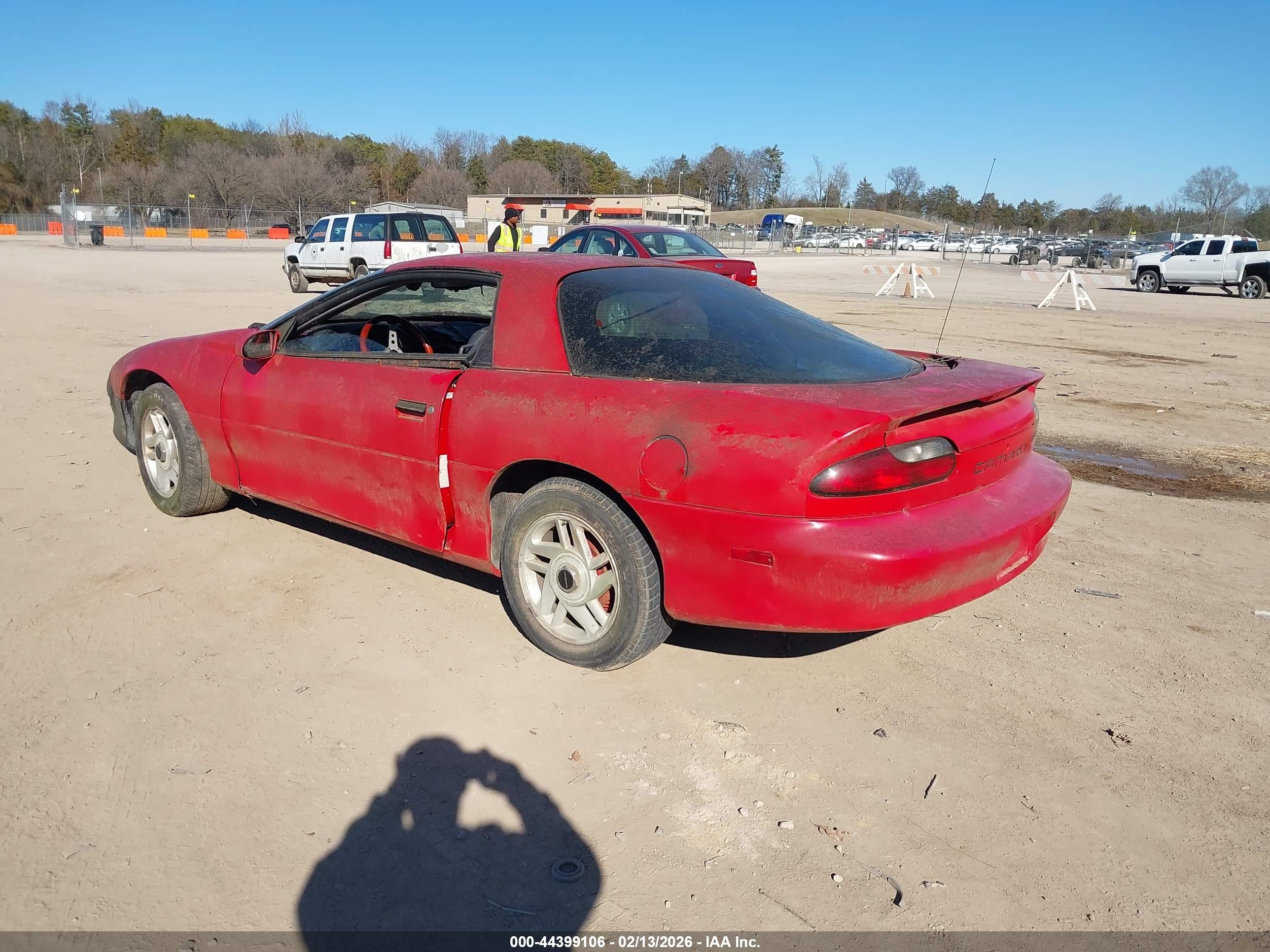 1995 Chevrolet Camaro   Red vin: 2G1FP22S1S2191289