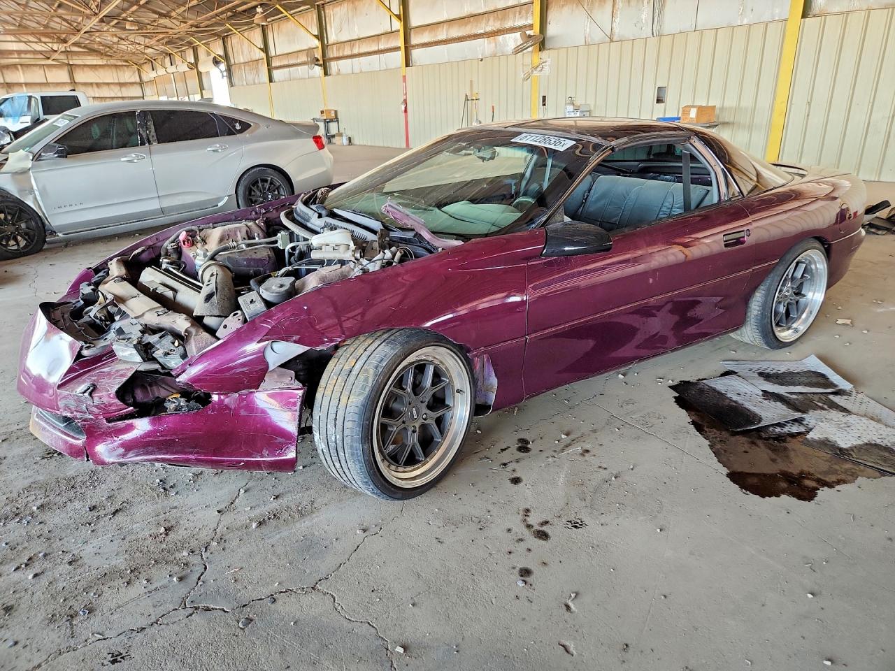 1995 Chevrolet Camaro Purple vin: 2G1FP22S5S2189352