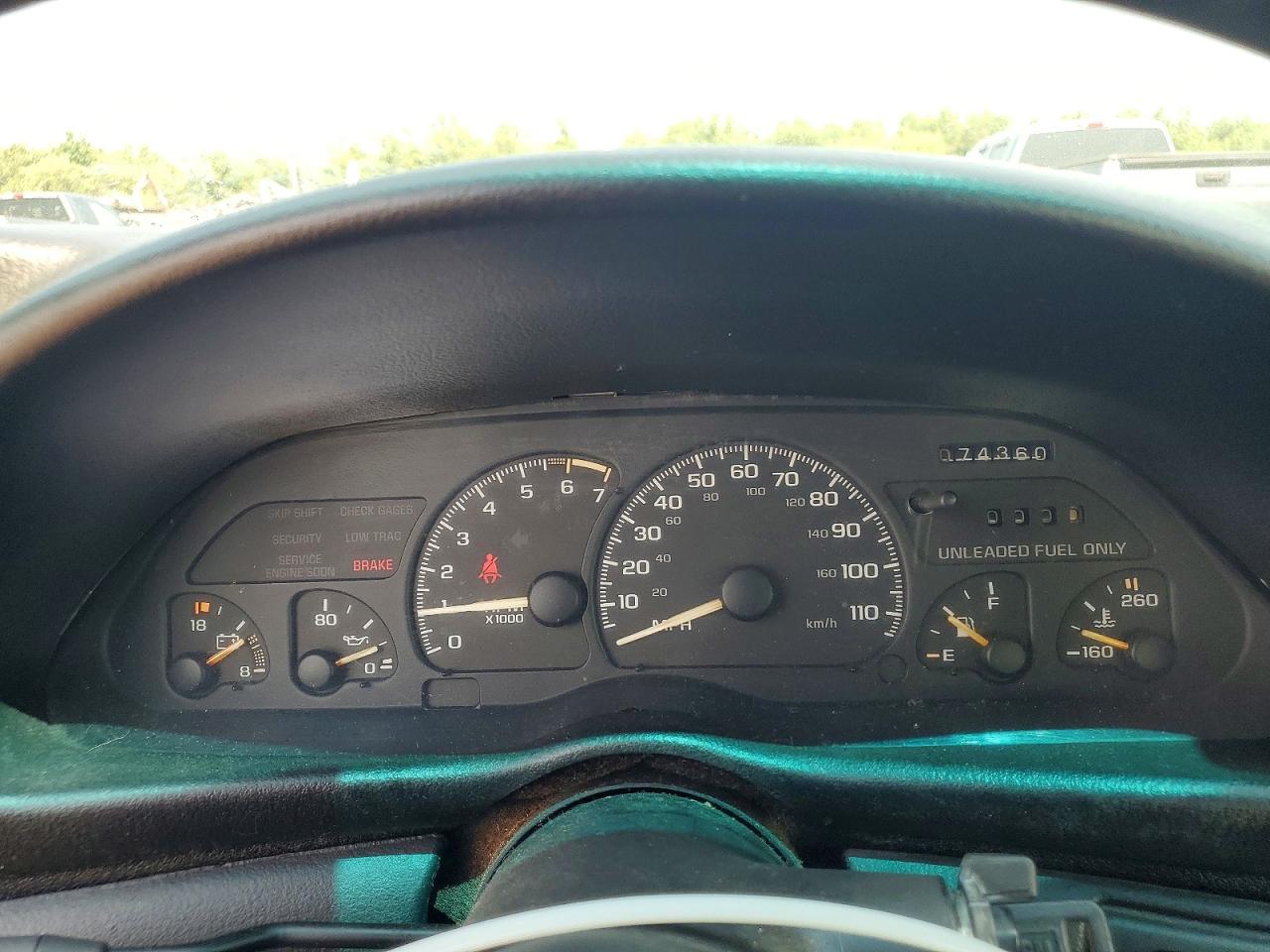 1995 Chevrolet Camaro Черный vin: 2G1FP22S8S2115410
