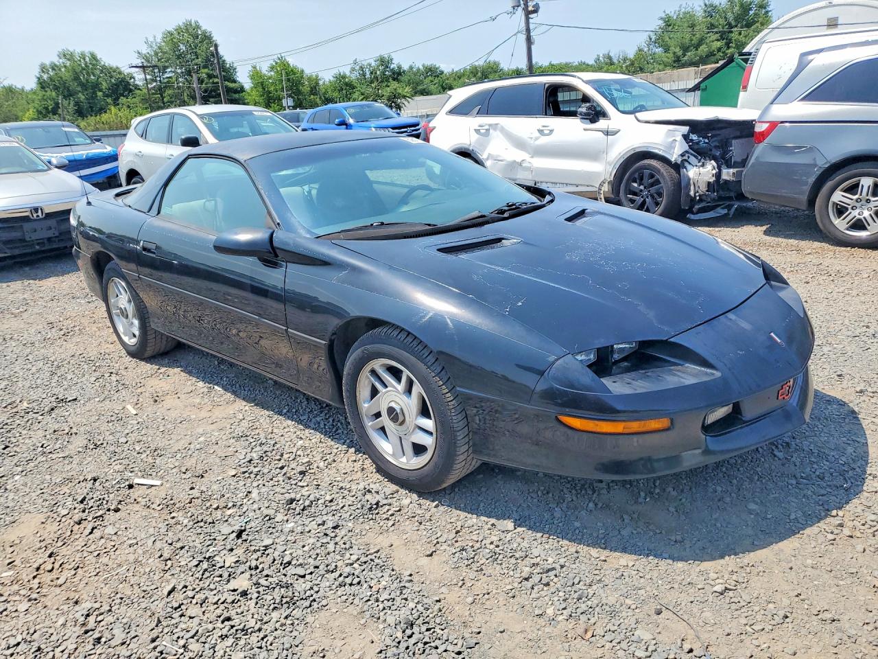 1995 Chevrolet Camaro Черный vin: 2G1FP22S8S2115410