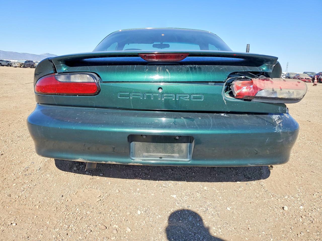 1995 Chevrolet Camaro Green vin: 2G1FP22S9S2126481